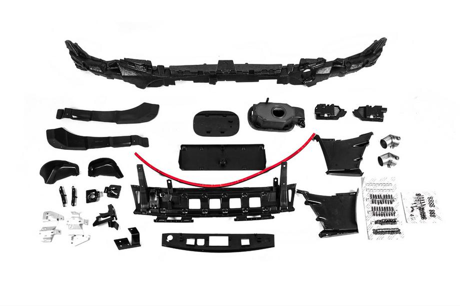Mercedes S-class W221 2005-2013 Kit restyling per W223 Maybach Foto 51