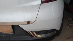 Renault Captur 2019- Modanatura bagagliaio acciaio inox foto 5