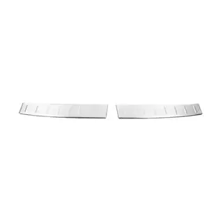Protezione paraurti posteriore HB (2 pz, acciaio inox) foto 2