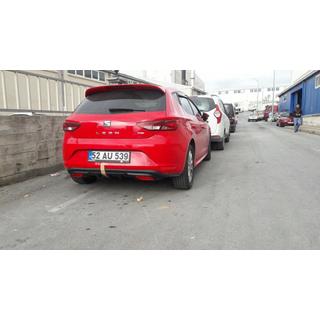 Copertura paraurti posteriore (primer per verniciatura) Seat Leon 2013-2020 foto 3