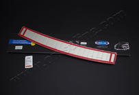 Skoda Rapid 2012-2019 Protezione paraurti posteriore OmsaLine (SW, acciaio inox) foto 3