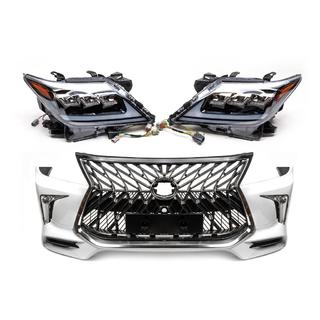 Kit mini restyling da modello 2008-2015 a TRD Sport (para urti, fari) Lexus LX570/450d 2008-2022 foto 4