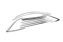 Skoda Scala 2018- Set completo cornici finestrini acciaio inox (10 pezzi) foto 3
