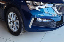 Skoda Scala 2018- Coperture cromate per fendinebbia (2 pz, acciaio inox) foto 1