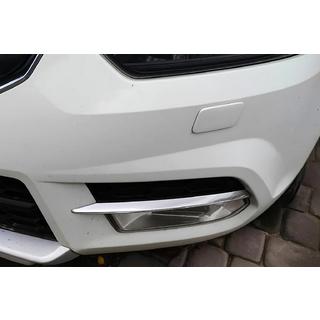 Protezioni paraurti anteriore in acciaio inox (2009-2013, 2 pz) Skoda Yeti 2009-2017 foto 1
