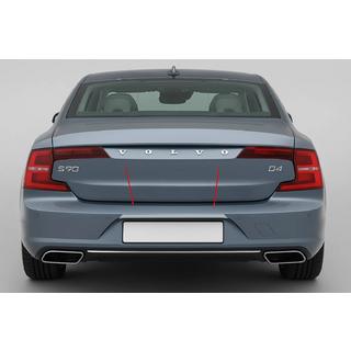 Modanatura cromata sopra la targa (per S90, acciaio inox) foto 1