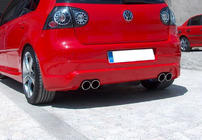 Volkswagen Golf 5 2003-2009 Copertura paraurti posteriore (primer per verniciatura) foto 1