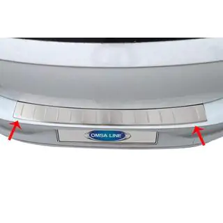 Protezione Paraurti Posteriore OmsaLine (HB, Acciaio Inox) foto 1