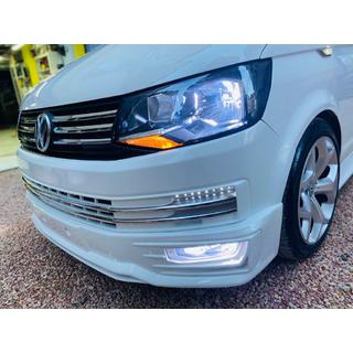 Labbro paraurti anteriore Genis 2015-2018 (primer per verniciatura) Volkswagen T6 2015-2024 foto 1
