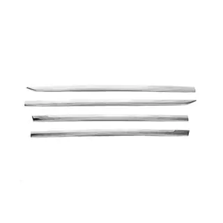 Modanature porte OmsaLine per AllSpace (4 pz, acciaio inox) foto 2