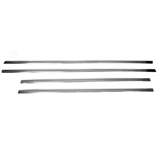 Modanatura inferiore finestrino acciaio inox (4 pz) Volkswagen Touareg 2010-2018 foto 2
