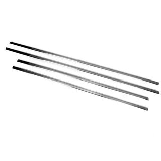 Modanatura inferiore finestrino acciaio inox (4 pz) Volkswagen Touareg 2010-2018 foto 3