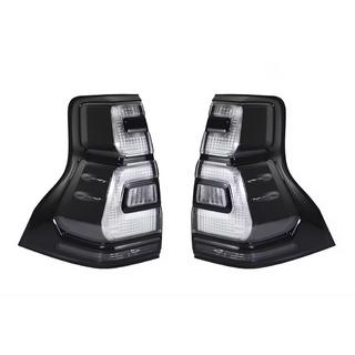 Fanali posteriori BlackEdition V1 Plus (2017-2023, 2 pz) Toyota Land Cruiser Prado 150 2009-2023 foto 1