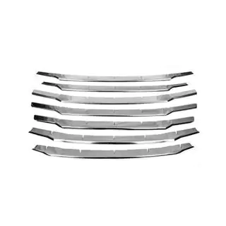 Coperture griglia Carmos (dal 2018, 7 pz, acciaio inox) Ford Courier 2014-2023 foto 2