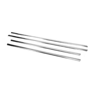Modanature finestrini acciaio inox (4 pz) Ford Fiesta 2008-2017 foto 3