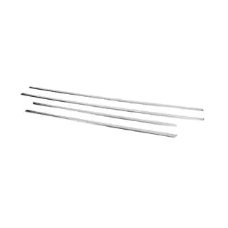 Cornici esterne finestrini Carmos (4 pz, acciaio inox) foto 2