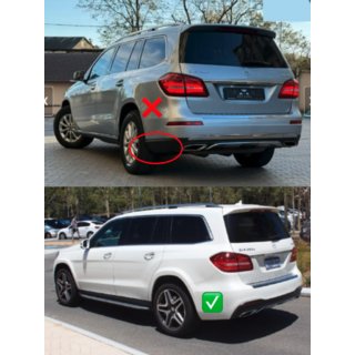 Kit carrozzeria con diffusore posteriore AMG V1 (GLS63) foto 2