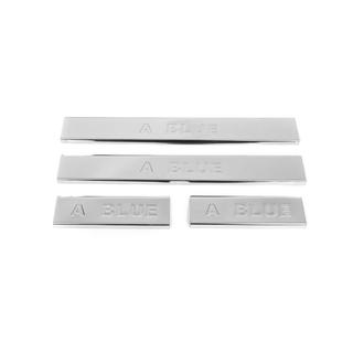 Battitacco Carmos Blue V2 (4 pz, acciaio inox) Hyundai Accent 2011-2017 foto 2
