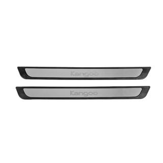 Battitacco in acciaio inox Carmos V2 (2 pz) Renault Kangoo 2008–2020 foto 1