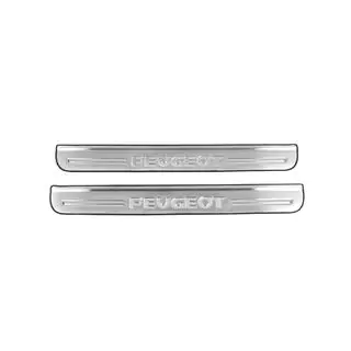 Battitacco Carmos V2 (2 pz, acciaio inox) Peugeot 307 2001-2008 foto 1