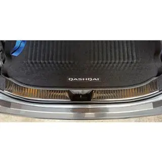 Protezione Soglia Carico Acciaio Inox Carmos Nissan Qashqai 2021- foto 1