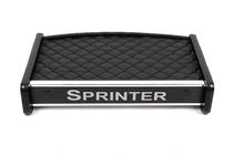 Mercedes Sprinter W901/902/903/904/905 1995–2006 Mensola cruscotto (2000-2006, Nera con cuciture nere) CDI foto 3
