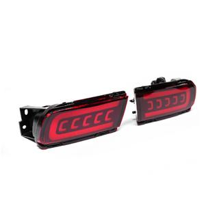 Fanali posteriori LED V2 (2 pz, 2017-2023) Toyota Land Cruiser Prado 150 2009-2023 foto 3