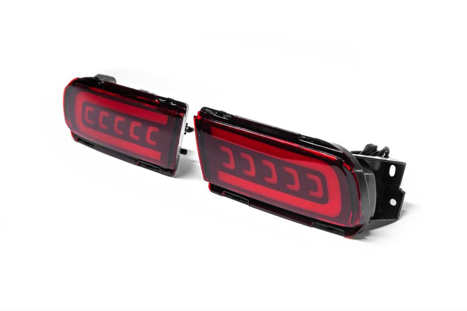 Toyota Land Cruiser Prado 150 2009-2023 Fanali posteriori LED V2 (2 pz, 2017-2023) Foto 1