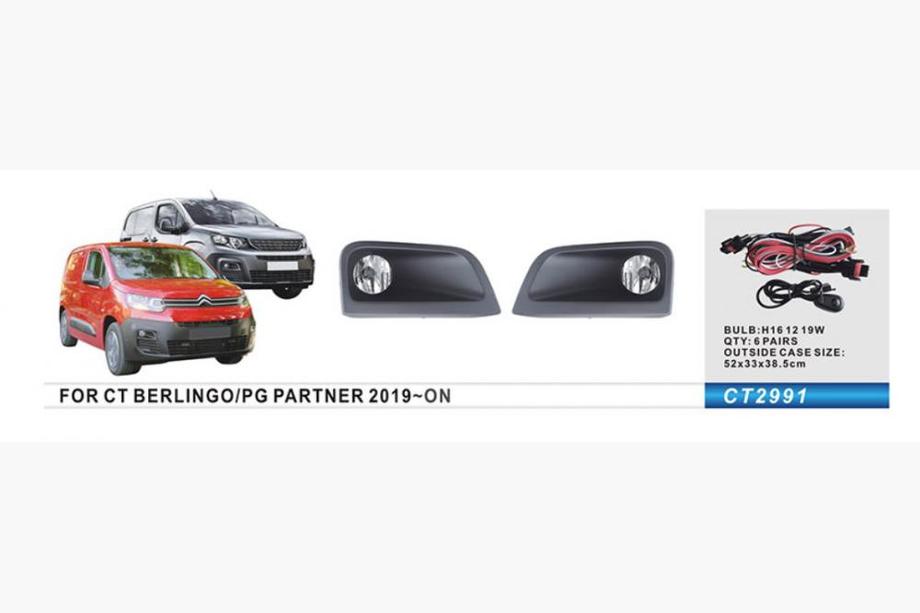 Peugeot Partner/Rifter 2019- Kit Fendinebbia Image