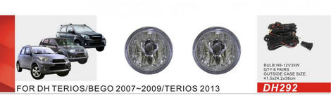 Daihatsu Terios 2006-2017 Kit Fendinebbia foto 1