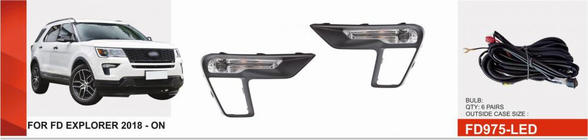 Ford Explorer 2019- Kit Fendinebbia foto 1