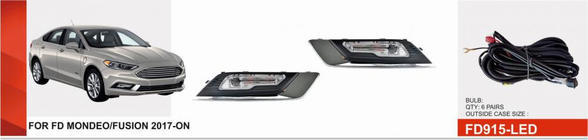Ford Fusion 2012-2020 Fendinebbia LED (2017+) foto 1