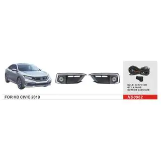 Fendinebbia 2019-2021 (Alogeni) Honda Civic Sedan X 2016-2021