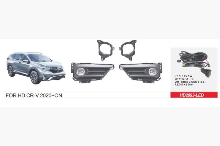 Honda CRV 2017-2022 Fendinebbia 2019-2022 Tipo US (LED V1) Image