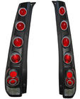 Honda CRV 2001-2006 Fanali posteriori 2001-2003 (Nero, 2 pz) foto 1