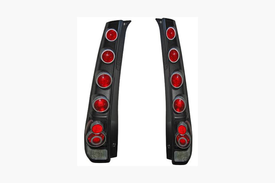 Honda CRV 2001-2006 Fanali posteriori 2001-2003 (Nero, 2 pz) Image