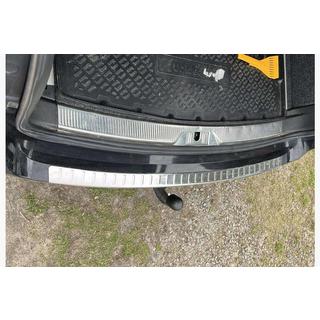 Protezione paraurti posteriore Carmos (SD/SW, acciaio inox) Skoda Octavia II A5 2010-2013 foto 2