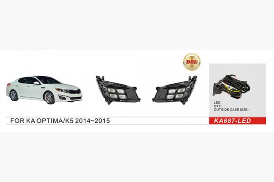 Kia Optima 2010-2016 Fendinebbia 2013-2015 (Alogeni) Image