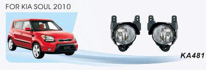 Kia Soul I 2008-2013 Fendinebbia 08-11 (Alogeni) foto 1