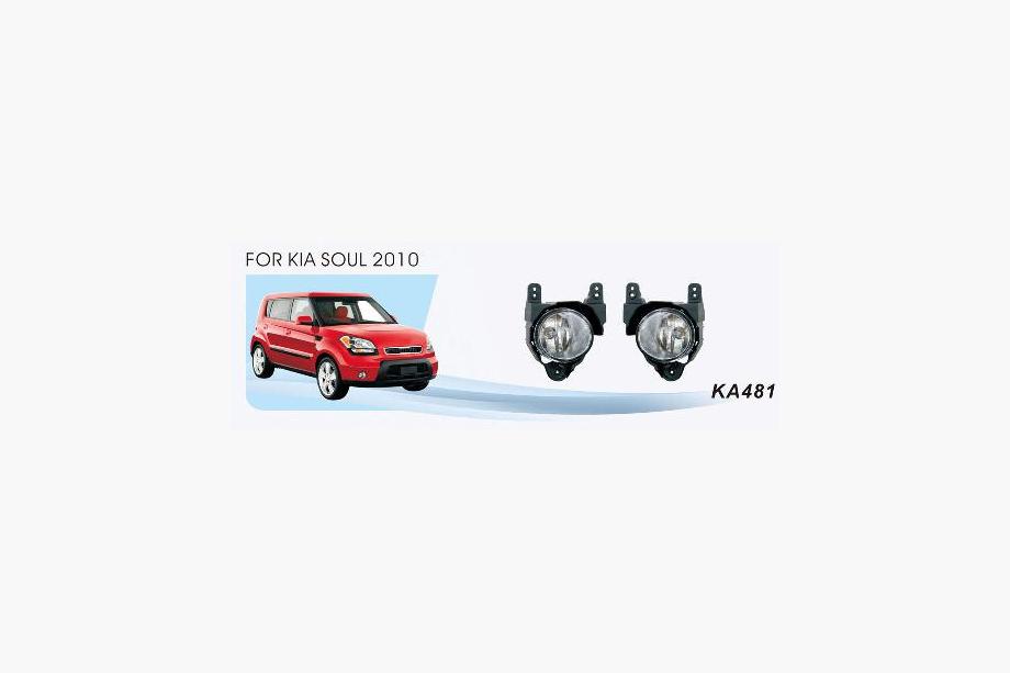 Kia Soul I 2008-2013 Fendinebbia 08-11 (Alogeni) Image