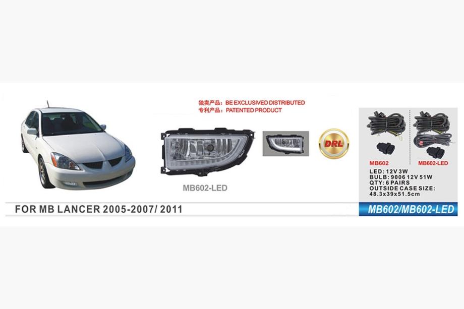 Mitsubishi Lancer 9 2004-2008 Fendinebbia LED (2 pz) Image