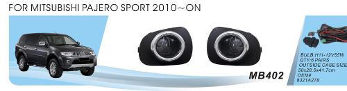 Mitsubishi L200 2006-2015 Fendinebbia 2011-2015 (2 pz, Alogeno) foto 1
