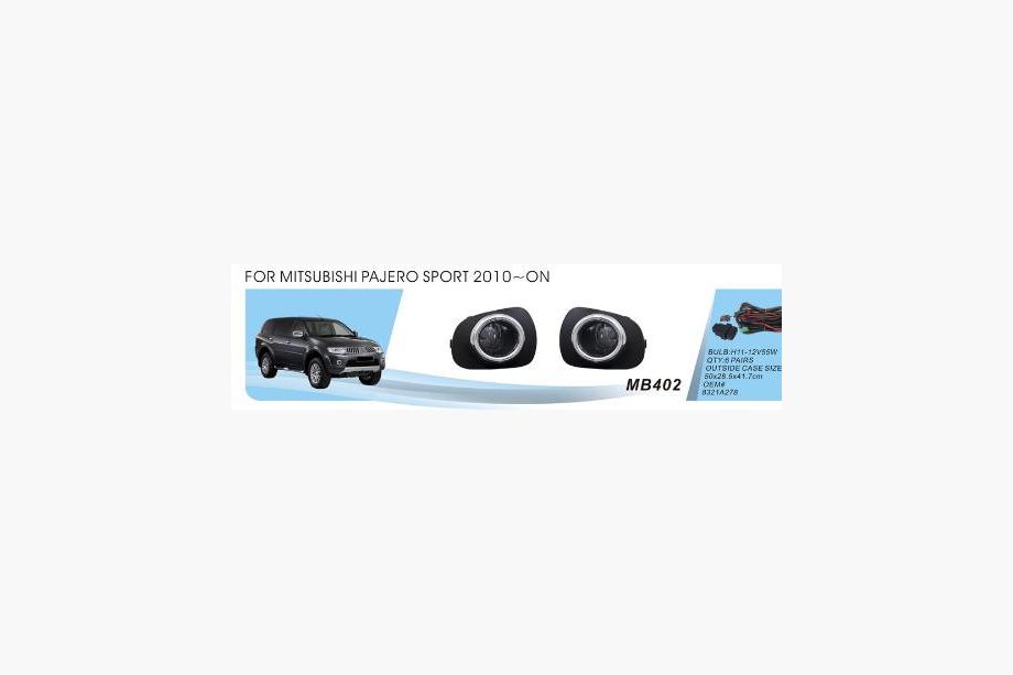 Mitsubishi L200 2006-2015 Fendinebbia 2011-2015 (2 pz, Alogeno) Image
