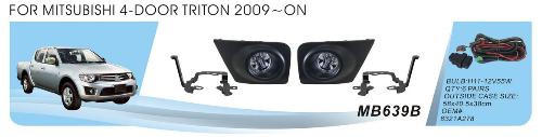 Mitsubishi L200 2006-2015 Fendinebbia 2006-2011 (2 pz, Alogeno) foto 1