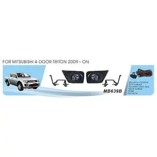 Fendinebbia 2006-2011 (2 pz, Alogeno) Mitsubishi L200 2006-2015
