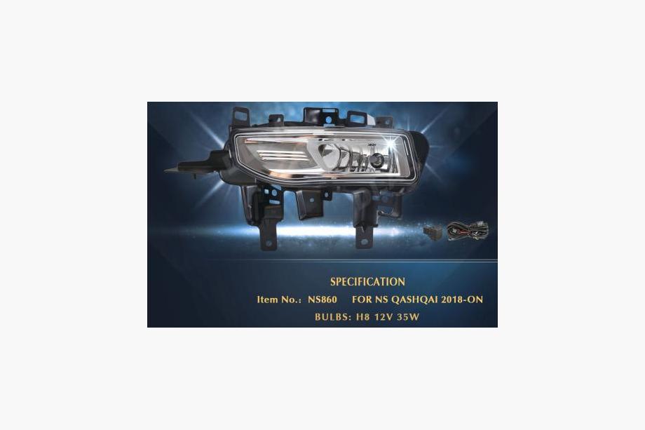 Nissan Qashqai 2014-2021 Fendinebbia 2017-2021 (Kit completo) Image