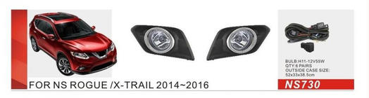 Nissan X-trail T32/Rogue 2014-2021 Fendinebbia 2014-2016 (Kit completo) foto 1