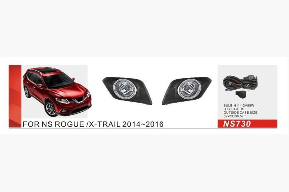 Nissan X-trail T32/Rogue 2014-2021 Fendinebbia 2014-2016 (Kit completo) Image