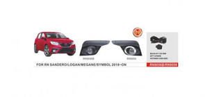 Renault Logan II 2013-2022 Fendinebbia 2018-2021 (2 pz, Alogeni) foto 1