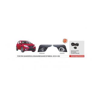 Fendinebbia 2018-2021 (2 pz, Alogeni) Renault Logan II 2013-2022